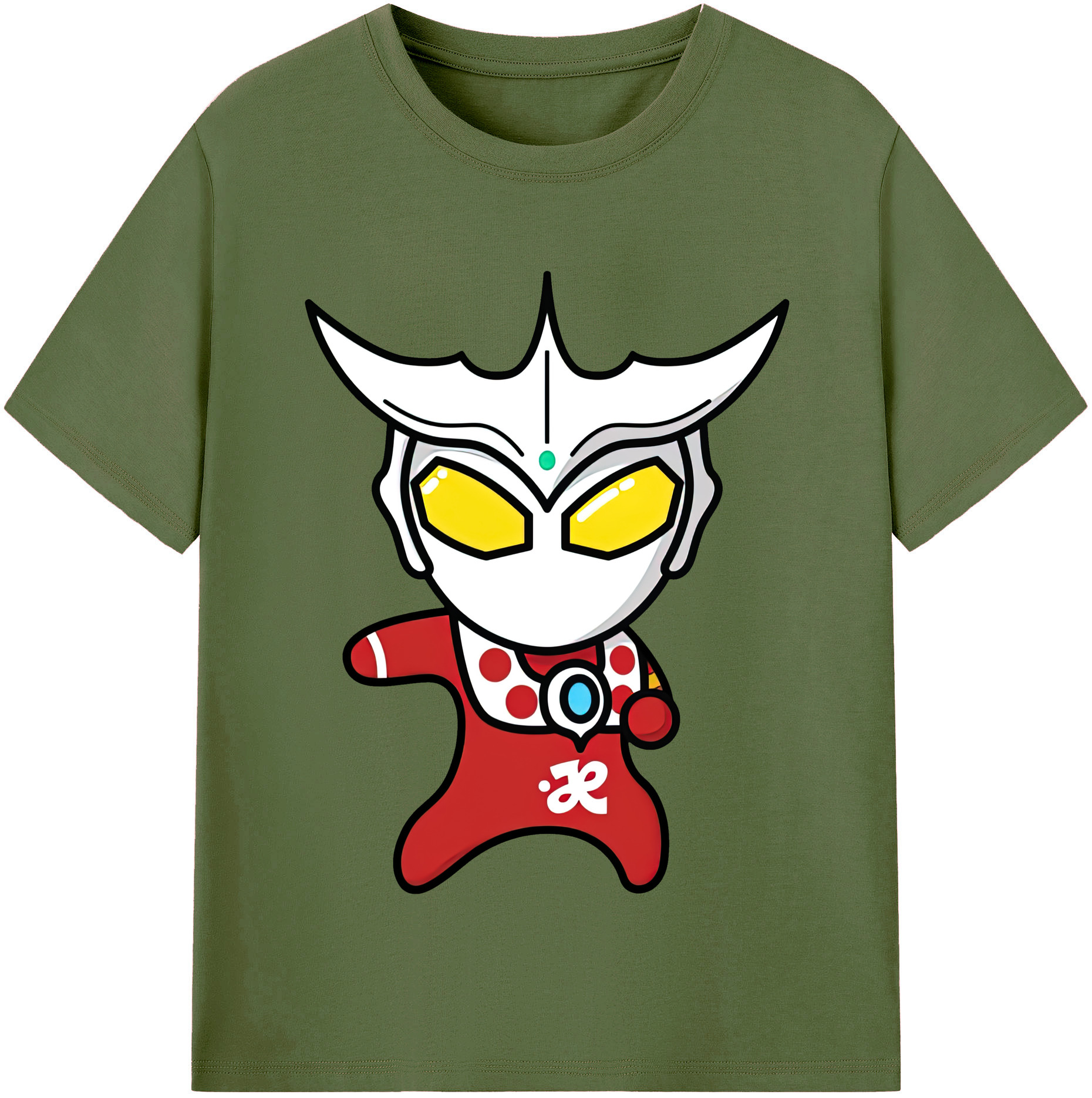 （画像用） ウルトラマン Ultraman 綿100％半袖Tシャツ（フロントプリント）